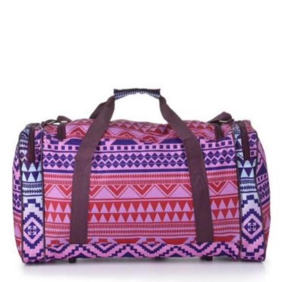 5 Cities Lightweight Carry On Luggage Aztec - Picture 3 of 4